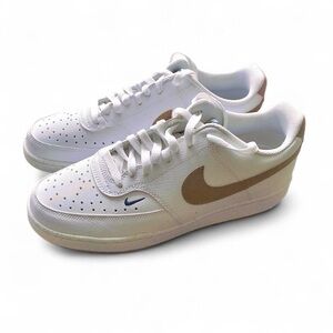 Nike Court Vision Low Next Nature white sneakers, women’s size 9.5